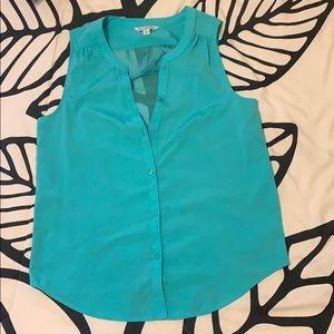 Teal summer tank